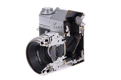 Lot 299 - A Zenit 3M SLR Camera Cut-Away Model