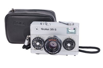 Lot 291 - A Rollei 35S Silver Anniversary Compact Camera