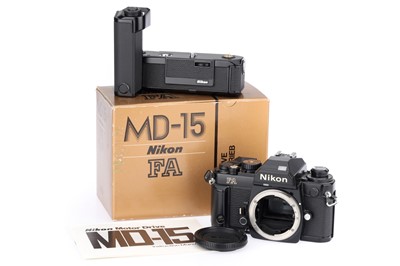 Lot 54 - A Nikon FA 35mm SLR Camera Body