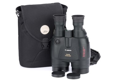Lot 495 - A Canon 18x50 IS UD All Weather Binocular