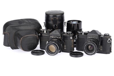 Lot 137 - A Pair of Pentax Spotmatic Cameras
