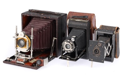 Lot 164 - A Kodak No.4 Folding Plate Camera