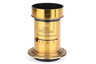 Lot 189 - A Watson No.1 Standard Portrait Lens