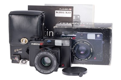 Lot 356 - A Plaubel Makina 67 Medium Format Camera