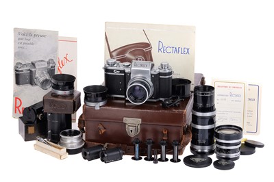 Lot 287 - A Rectaflex Starea Rectaflex 1300 Camera Outfit