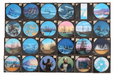 Lot 123 - Collection of Arctic Exploration Magic Lantern Slides