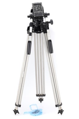 Lot 310 - @ A Robust Shachtler Studio Tripod and Fluid Head