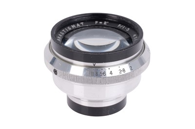 Lot 439 - A J. H. Dallmeyer Septac f/1.5 50mm Lens