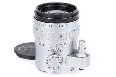 Lot 105 - A P. Angenieux Alpa Alfitar Paris f/2.5 90mm Lens