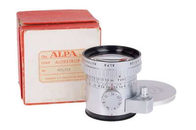 Lot 258 - A P. Angenieux Alpa Retrofocus f/3.5 28mm Lens
