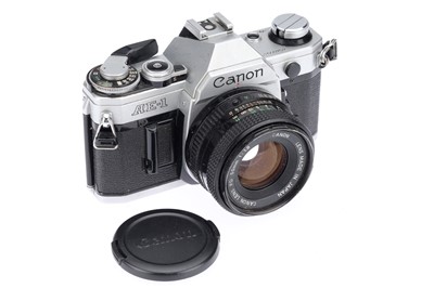Lot 243 - A Canon AE-1 35mm SLR Camera