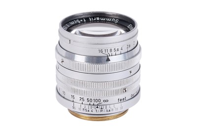 Lot 34 - A Leitz Summarit f/1.5 50mm Lens