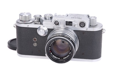 Lot 173 - A Nicca Camera Company Ltd Nicca Type IIIs Rangefinder Camera