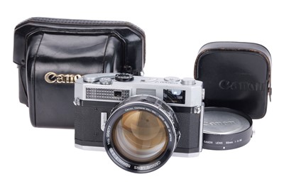 Lot 165 - A Canon Model 7 Rangefinder Camera