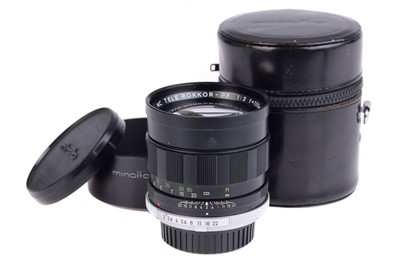 Lot 304 - A Minolta MC Tele Rokkor-PF f/2 100mm Lens
