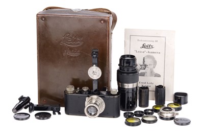 Lot 6 - A Leica Ic Camera Outfit