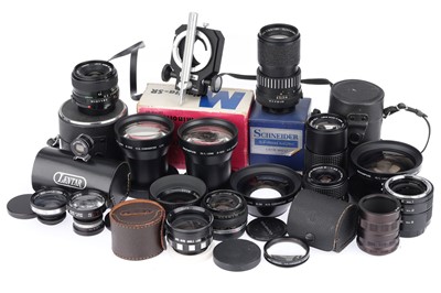 Lot 501 - A Mixed Selection of Lenses