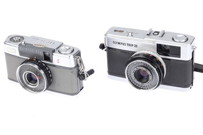 Lot 259 - A Pair of Olympus Compact Cameras