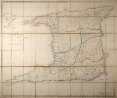 Lot 361 - 19th Century Map of Trinidad