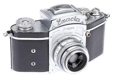 Lot 182 - An Ihagee Kine Exacta 35mm SLR Camera