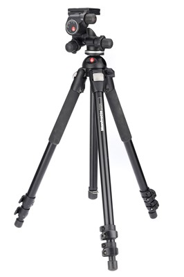 Lot 809 - A Manfrotto 055PROB Tripod and 410 Head