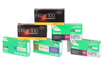 Lot 844 - A Selection of 120 Format Roll film
