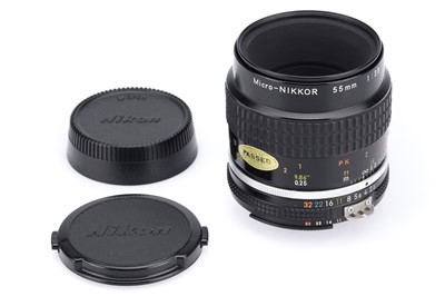 Lot 496 - A Nikon Micro-Nikkor f/2.8 55mm Lens