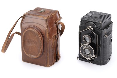 Lot 340 - A Zeiss Ikon Ikoflex 850/16 "Coffee Can" TLR