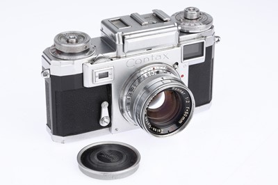 Lot 47 - A Contax III 35mm Rangefinder Camera