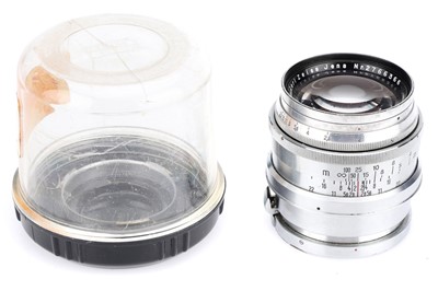 Lot 490 - A Carl Zeiss Jena Sonnar f/2 85mm Lens