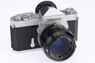 Lot 29 - A Nikon Nikkormat FTN 35mm SLR Camera