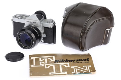Lot 29 - A Nikon Nikkormat FTN 35mm SLR Camera