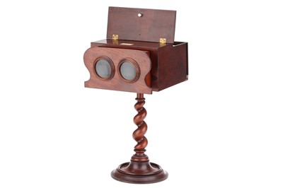 Lot 167 - Lowden, G., Brewster-Pattern Pedestal Dioramic Stereoscope