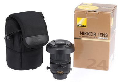 Lot 502 - A Nikon Nikkor PC-E f/3.5 24mm Aspherical Lens
