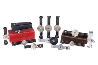 Lot 148 - A Collection of Leica Short & Long Based Rangefinders