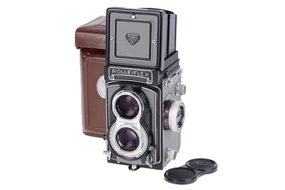 Lot 368 - A Rollei Rolleiflex T TLR Medium Format Camera