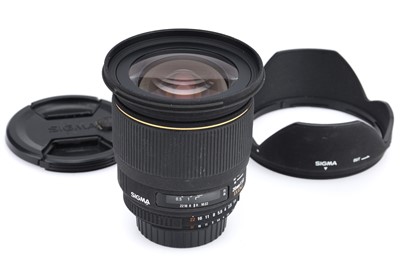 Lot 503 - A Sigma f/1.8 20mm EX DG Lens