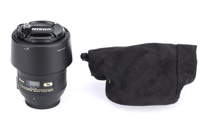 Lot 505 - A Nikon AF-S Nikkor f/2.8 60mm G ED Aspherical Lens