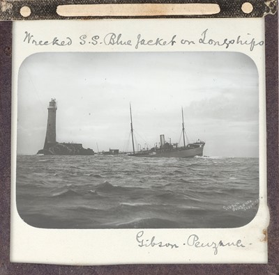 Lot 918 - Magic Lantern Slides - Thames Conservancy & Wreck Salvage