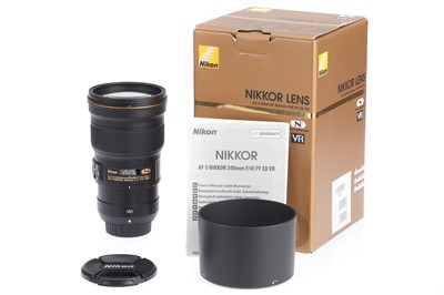 Lot 518 - A Nikon AF-S Nikkor f/4E 300mm PF ED Lens