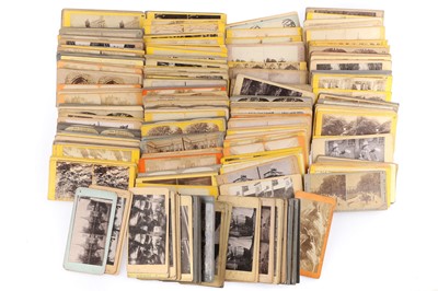 Lot 873 - Large Collection of Stereo Cards