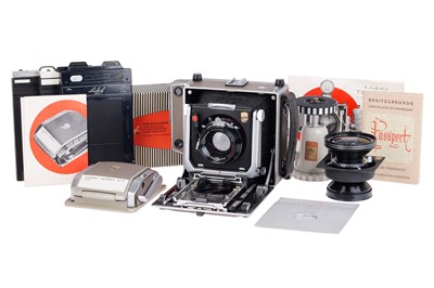 Lot 395 - A Linhof Super-Technika Model V 4x5 Large Format Camera