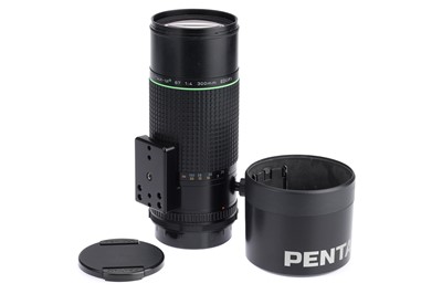 Lot 523 - A Pentax-M Green Star 67 f/4 300mm ED(IF) Lens