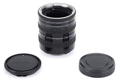 Lot 528 - A Pentax Auto-Extension Tube Set 645