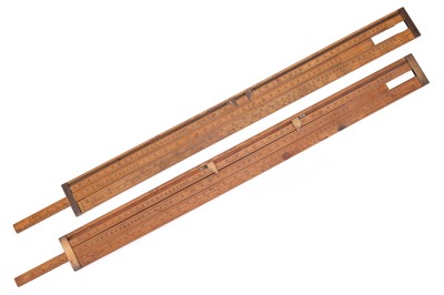 Lot 313 - A Pair of Evans Paper Makers Rules