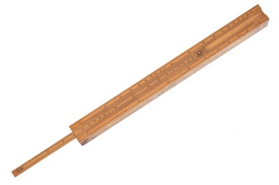 Lot 321 - 3 Sided Gaugers Rule, Dring & Fage