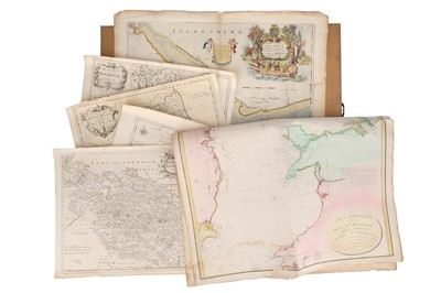 Lot 1012 - A Folio Folder of Maps & Panoramas