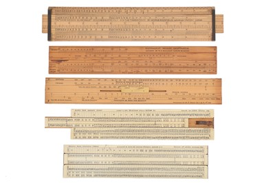 Lot 312 - Collection of 19th Century Slide Rules