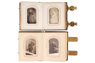 Lot 85 - Carte de Visite Albums with Many Notables