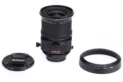 Lot 590 - A Nikon PC-E Nikkor f/3.5D ED 24mm Tilt-Shift Lens